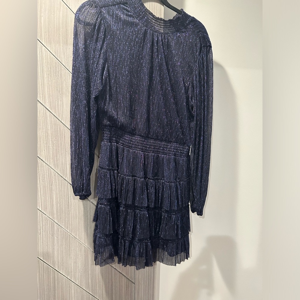 Express. Navy blue dress